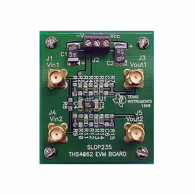 THS4062EVM Texas Instruments  Cartes d'évaluation - Amplificateurs opérationnels